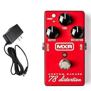 Amazon.com: MXR M78 Custom Badass '78 Distortion with 9V